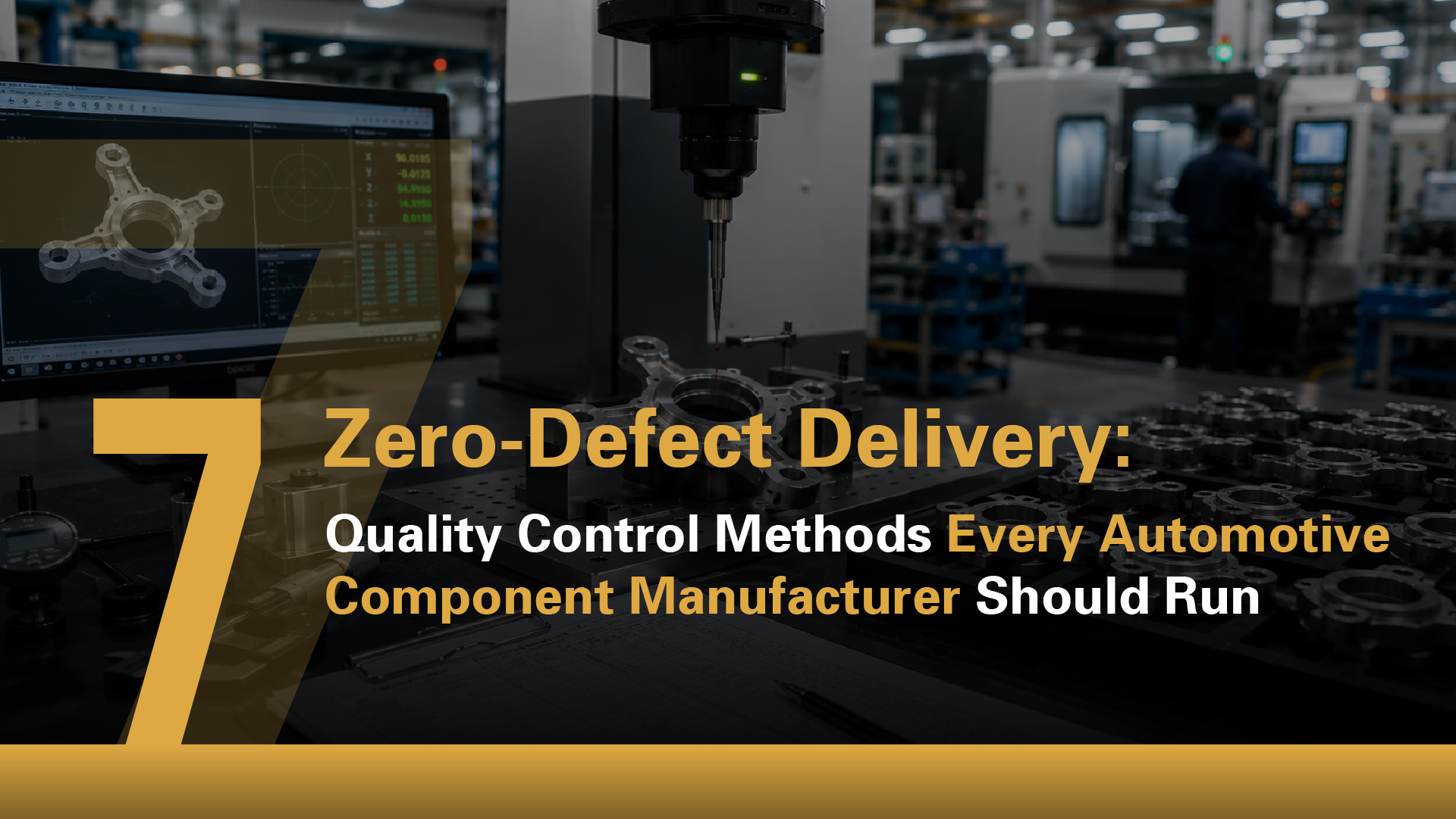 Zero-Defect Delivery: Quality Control Methods Every Automotive Component Manufacturer Should Run